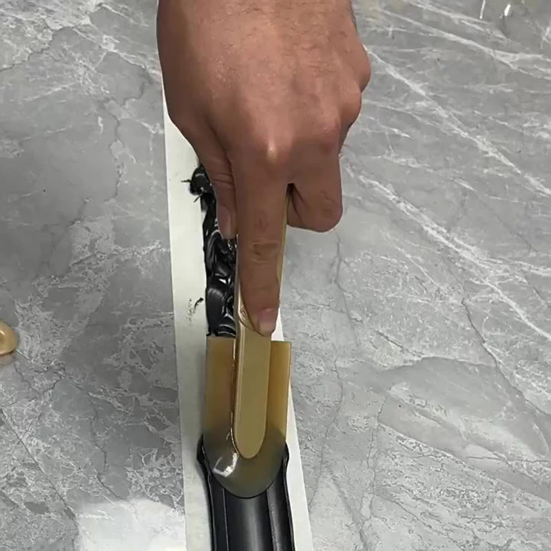 Rubber Caulking Tool Kit Caulk Finishing Tool Multifunctional Grout Sealant Caulking Smoothing Tool For Kitchen Bathroom Window