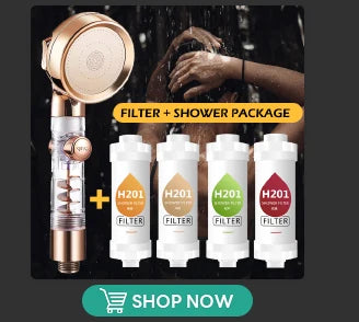 Vitamin C Shower Head Filter,Scented Bathing Shower Filter,Chlorine Removal Water Softener ,Natural Vitamin C Shower Filter