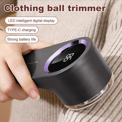 Electric Lint Remover Rechargeable Pellet Fabric Shaver LED Display Fluff Remover Portable Hair Balls Fuzz Removers For Clothe