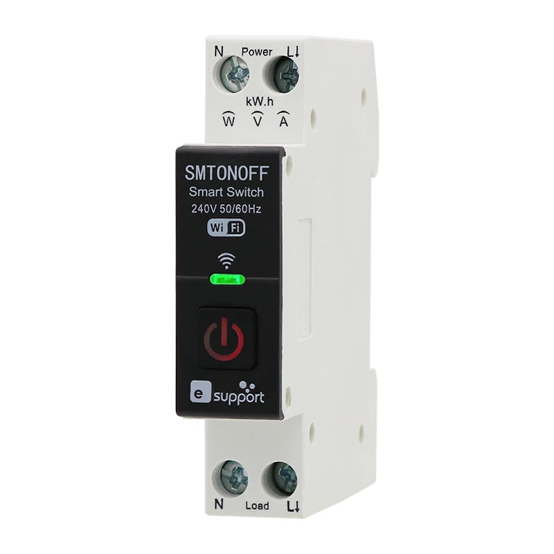 eWeLink Smart Switch with Power energy Monitoring Timer Switch App Monitoring Current  Voltage Consumption