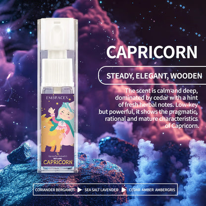 Zodiac 12 Constellation Perfume Spray Essential Oils Body Spray Fragrance Perfume For Women Parfum Gifts