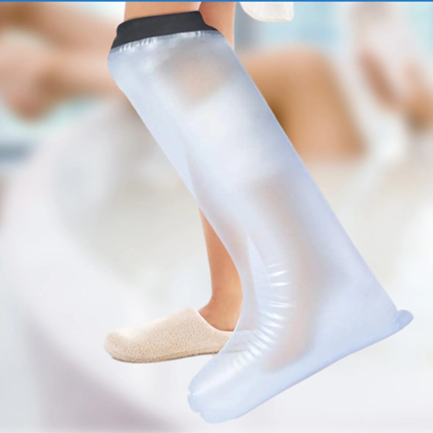 Cast Protector Shower Cast Protector Shower Leg Ankle Cast Cover Cast Sock (PVC)-P2204 for Outdoor for Home for Adult for Man