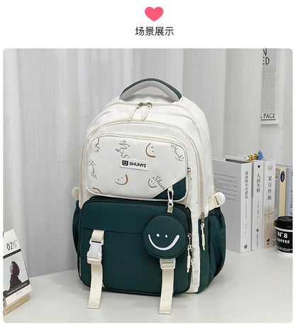 Middle School Student School Backpack School Bags Girls Kids Schoolbag Primary School Backpack Travel Student Book Bag mochilas