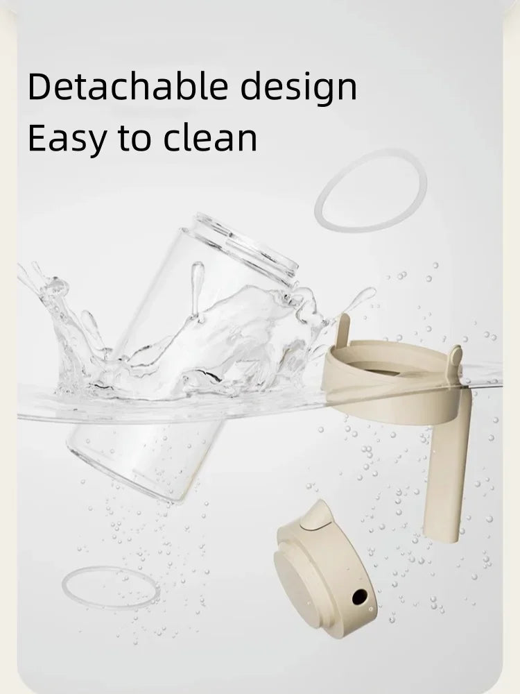 550ml Glass Automatic Opening and Closing Gravity Jug Household Kitchen Leak-proof Oil Jug Soy Sauce Vinegar Seasoning Flask