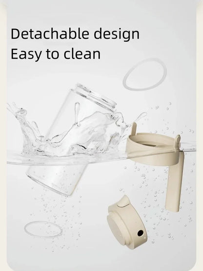 550ml Glass Automatic Opening and Closing Gravity Jug Household Kitchen Leak-proof Oil Jug Soy Sauce Vinegar Seasoning Flask