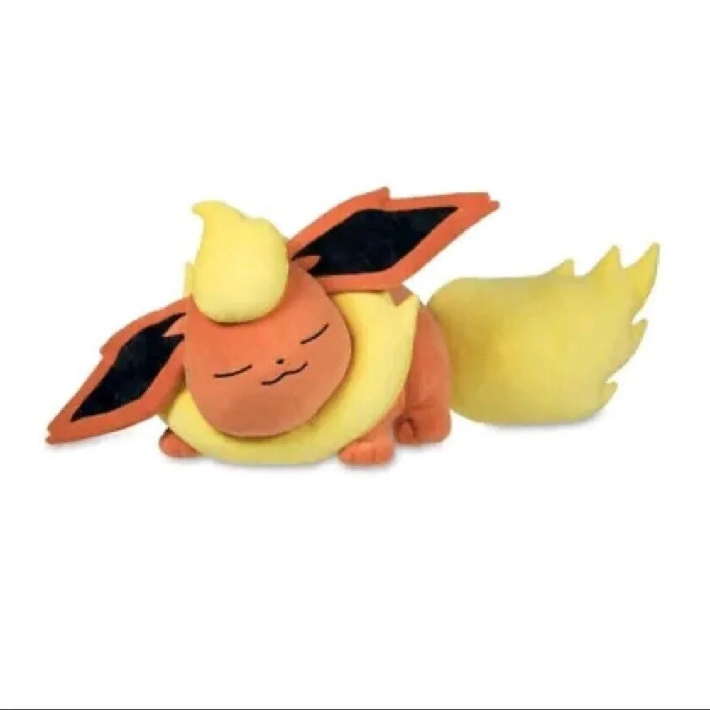 Pokemon Eeveelution Big Sleeping Flareon Plush Toy Stuffed Toys Doll Doll