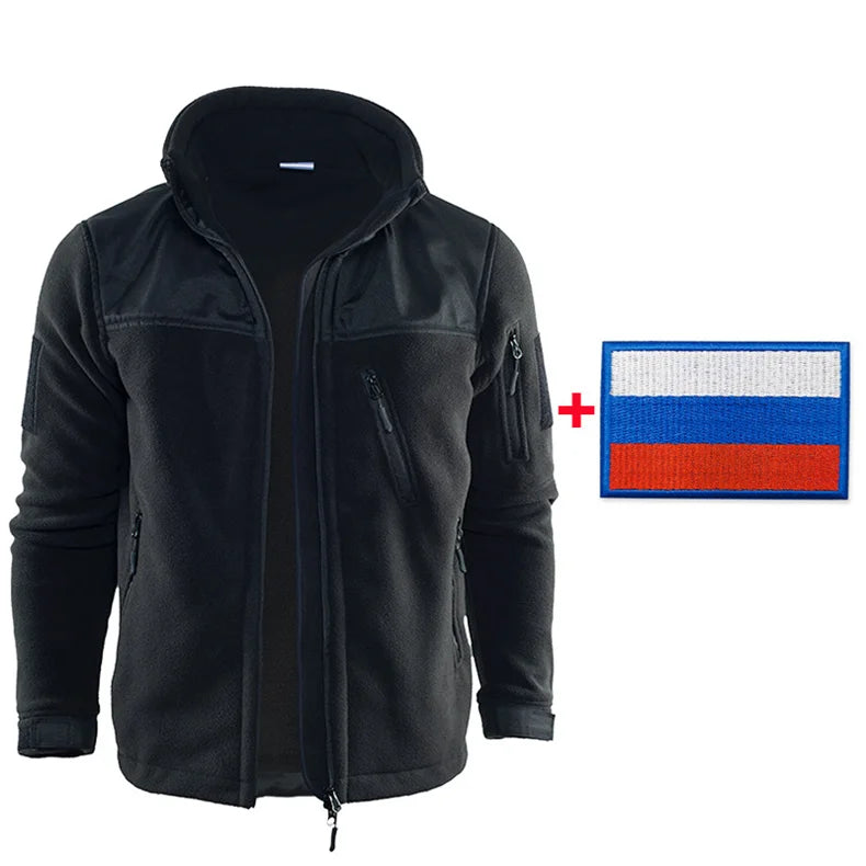 Winter Tactical Fleece Jacket Military Army Jacket Thermal Warm Camouflage Work Coats Mens Clothes Husband  Field Jacket Outwear