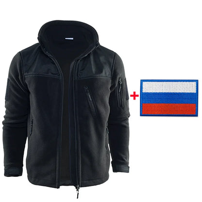 Winter Tactical Fleece Jacket Military Army Jacket Thermal Warm Camouflage Work Coats Mens Clothes Husband  Field Jacket Outwear