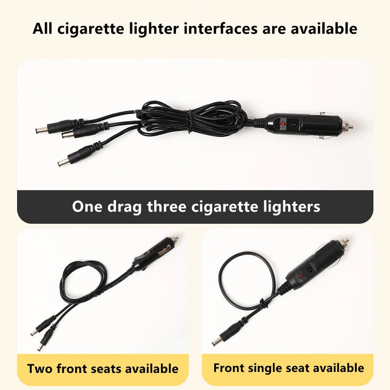 2023 New Car Heated Seat Cushion Made of Lamb Fleece Material, Comfortable and Warm, Suitable for Single Seat, Double Seat, and