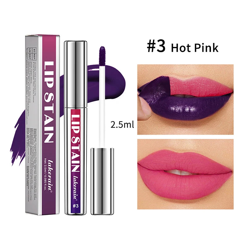 Peel Off Lip Stain Reveal Long Lasting Waterproof Pink Lip Tint Transfer Proof Non-stick Cup Natural Lip Stain Women's Cosmetics