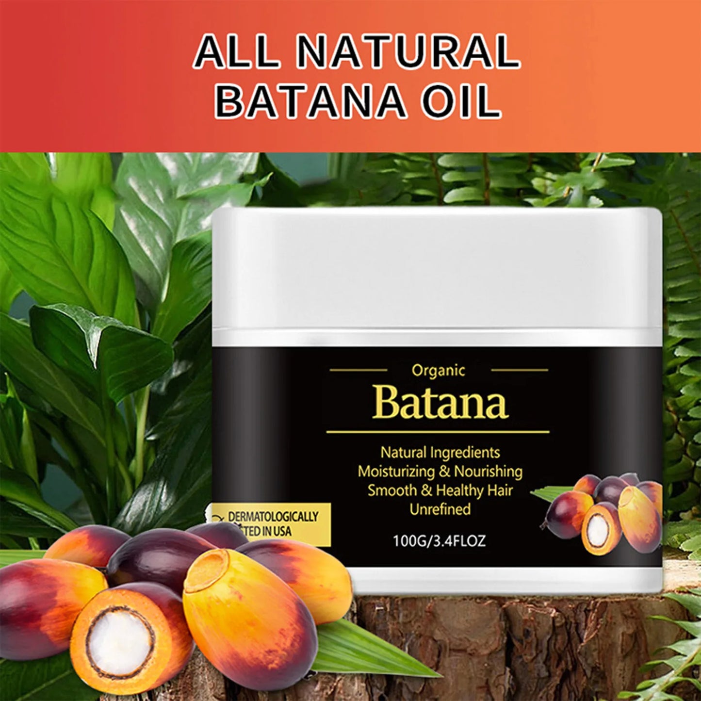 1/2/3/5PCS Batana Care Oil For Hair Growth batan Care Oil hair Growth Oil hair Oil Stimulates Hair Growth Batana Care Oil Moistu