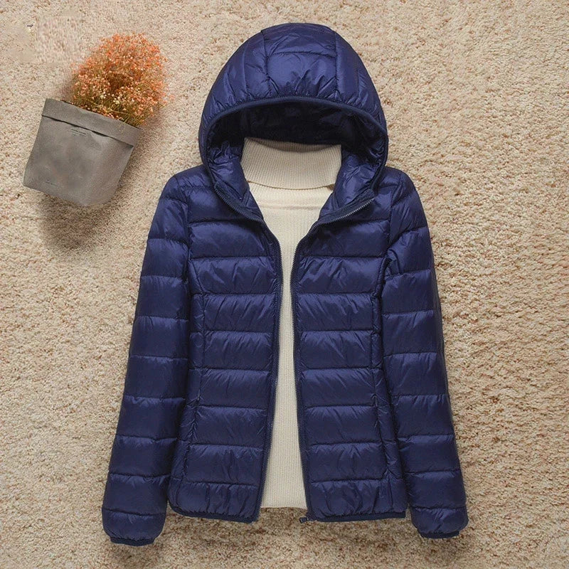 Duck Down Jacket Women Ultra Light Down Jacket All Season Feather Jacket Plus Women Overcoat Windbreaker Coats Down Coats
