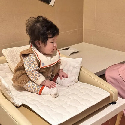 INS Simplicity Korean Diaper Changing Mat for Newborn Cartoon Bear Infant Baby Changing Pad Cover Portable Baby Changing Pad