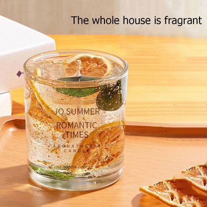 Scented Wax Candle Smokeless Aromatic Soybean Candles Aromatherapy Wedding Birthday Party Gift 2024 Christmas Home Decoration