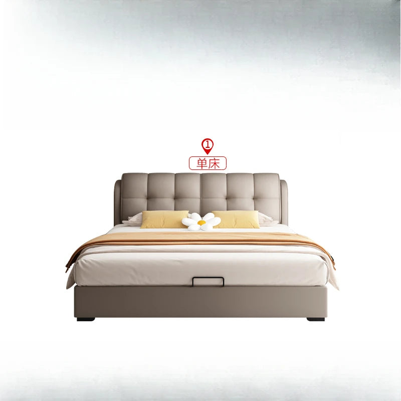 Organizer New Chinese Bed Massage Frame Double French Nordic Beds Cheap Aesthetics Fashionable Designer Wood Muebles Furniture