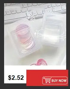 Transparent And Visible Acrylic Notebook Diy Creative Stationery A7/A5 Notebook Quicksand Loose Leaf Notebooks Students Supplies