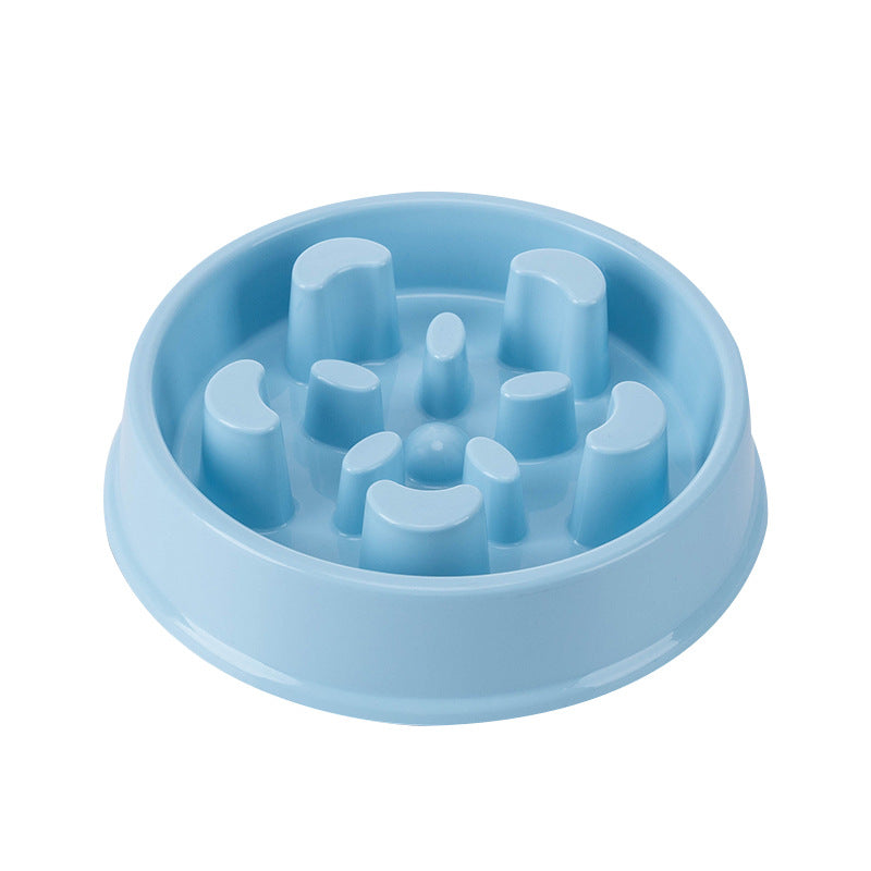 Non Slip Slow Eating Puzzle Maze Fun Pet Feeding Bowl for Dog Cat, Bloat Stop Puppy Food Water Bowl, Slow Feeder Bowls Dishes
