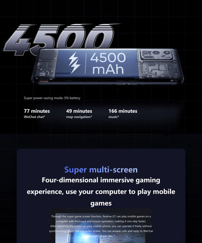 Realme GT Android 5G Unlocked 6.5 inch 128G All Colours in Good Condition Original used phone