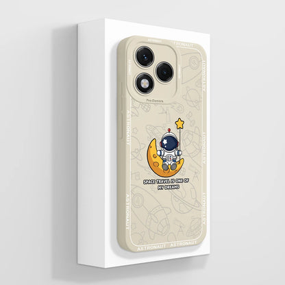 For Honor 400 Lite Case Simple Butterfly Soft Liquid Silicone Full Protection Back Cover For Honor 400Lite 5G Phone Protectors