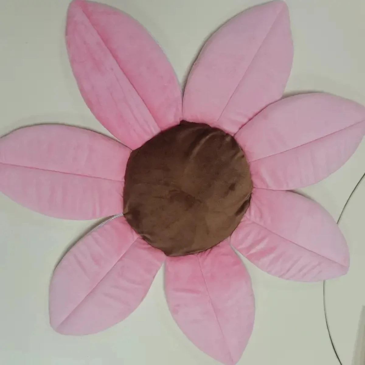 Baby bath mat Newborn flower bath mat Foldable bath cushion