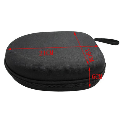 Travel Carrying Bag for Headphones Portable Shockproof Storage Handbag Headset Earphone Protective Case Pouch Accessories