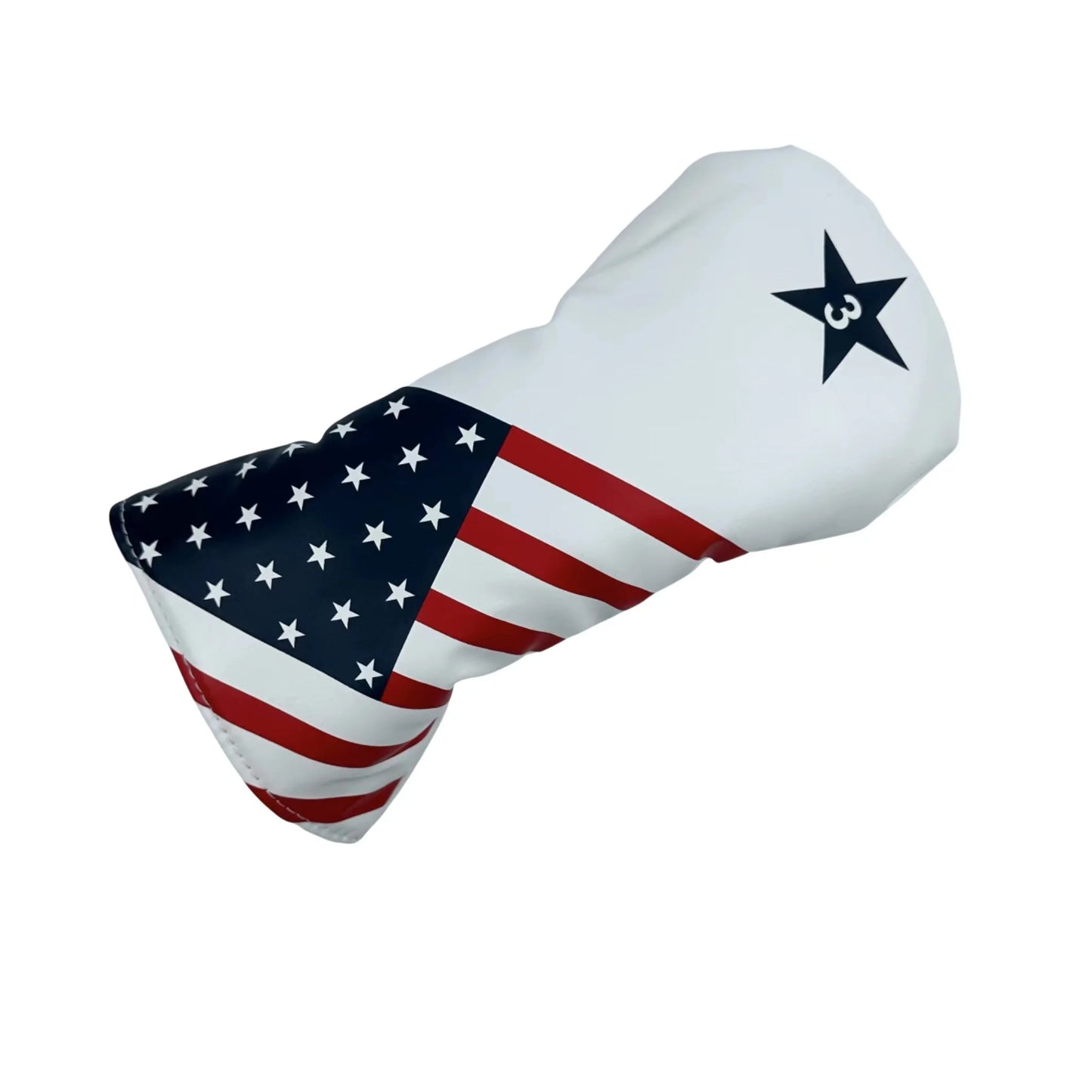 Golf star pattern Head cover Driver Head Covers Fairway Wood Head Covers Hybrid Head Covers Pu Leather