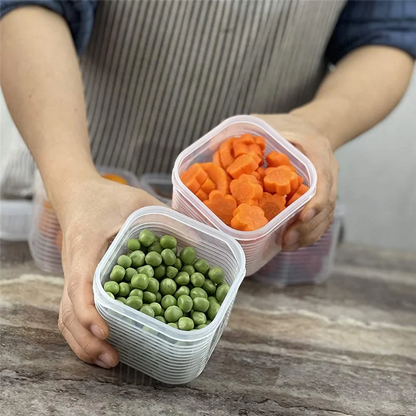SOFT-Food Storage Container With Lid Plastic Food Container For Storage Room Organization And Storage Can Be Reused.