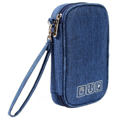 Travel Cable Organizer Pouch Electronic Accessories Carry Case Portable Waterproof Storage Bag For Cord, Charger, Phone Earphone