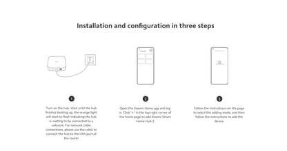 Xiaomi Smart Home Hub 2 Zigbee 3.0 Smart Gateway Wifi 5/2.4GHz Bluetooth Mesh Dual-band Wi-Fi Remote Control Mi Home APP