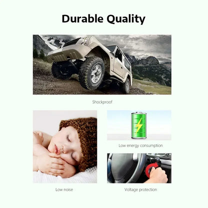 12 Volt Car Refrigerator Portable Freezer Car Fridge Portable RV Electric Compressor Cooler with App Control 15L
