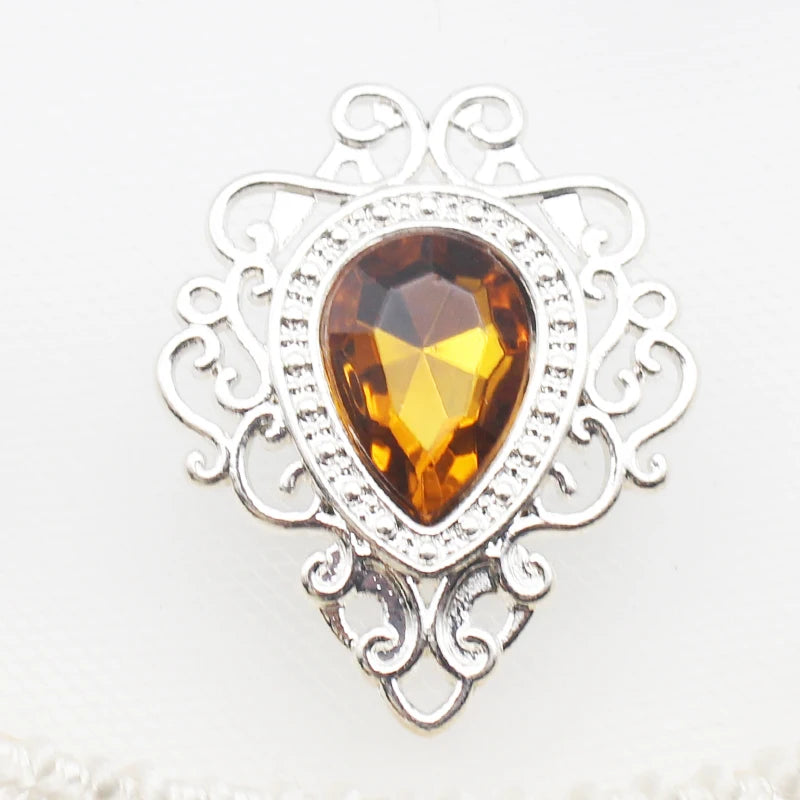 10 pieces of new crystal sewing accessories, sewing accessories, decorations, artificial accessories, used to decorate the party