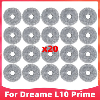 Compatible For ( Dreame L10 Prime, RLL11GC, L10S Pro, L10 Pro, Xiaomi S10+ ) Roller Side Brush Filter Mop Accessory Part
