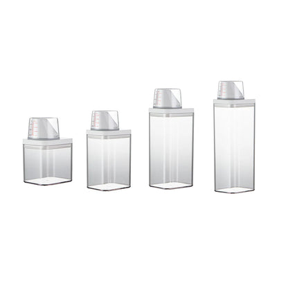 1PC High Quality Laundry Detergent Dispenser For Laundry Detergent Powder Kitchen Plastic Airtight Food Storage Containers