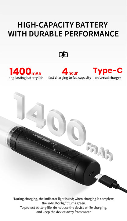 MHW-3BOMBER Official New Electric Milk Frother Handheld Wireless Blender Latte Cream Egg Beater Food Blender