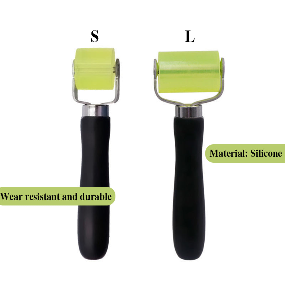 Car Soundproof Wheel Tire Patching Compaction Roller Wheel Automobile Audio Sound Insulation Cotton Roller Pushing Wheel Tool