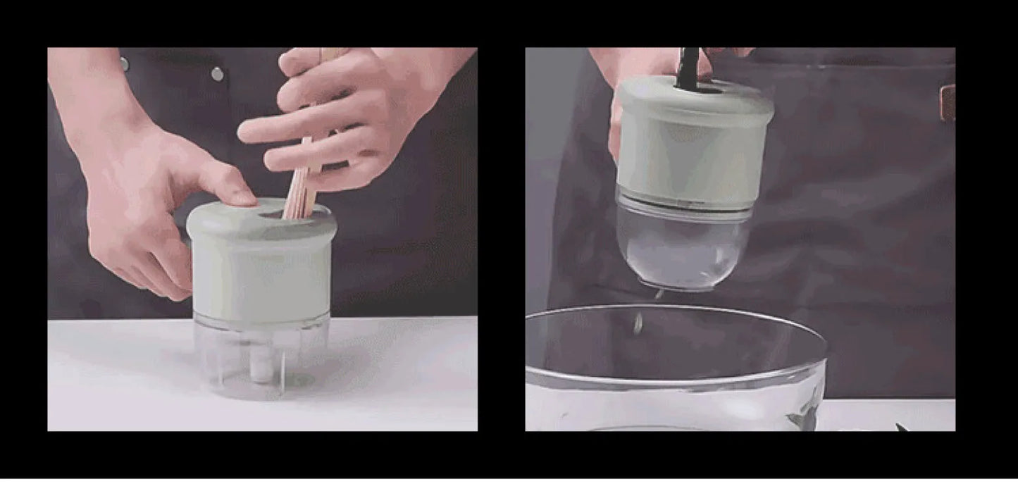 Home Electric Vegetable Cutter Vegetable Chopper Automatic Chopper Slicer Multifunctional Gatling Chopper Garlic Mincer