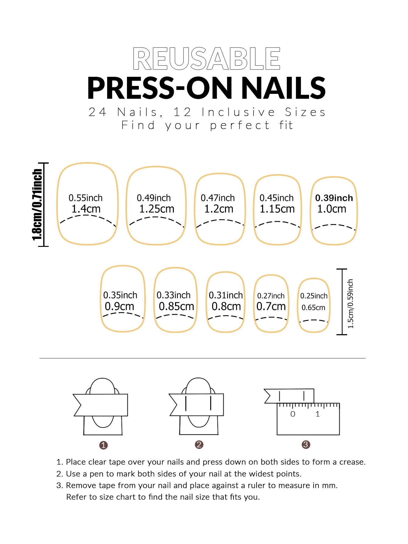 ARTAUG 24PCS Short Press On Nails Square Red High Saturation Glisten Press On Nails Full Cover Fake Nail Set Nails Charms