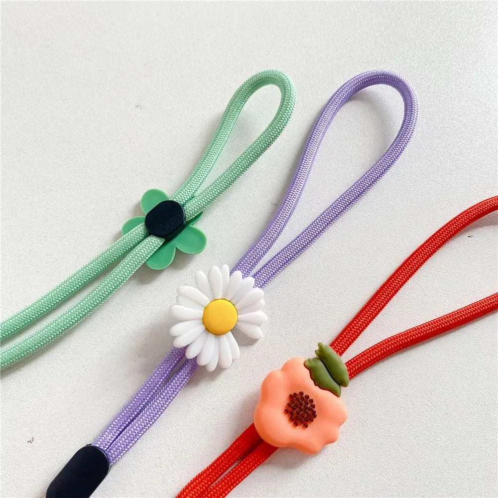 Strap Phone Charms Keys Short Rope Hanging Rope Flowers Phone Strap Phone Hanging Rope Mobile Phone Lanyard Wrist Hand Lanyard