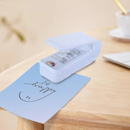 Mini Packaging Sealer Portable Plastic Bag Clip Sealing Machine Food Storage Seal Snack Sealing Household Kitchen Gadgets