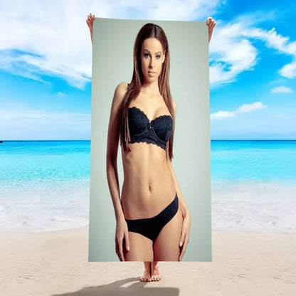 Womens-Sexy-Girl Towel Beach Towel for Your Summer Getaways! Suitable for towels, bath towels, beach towels