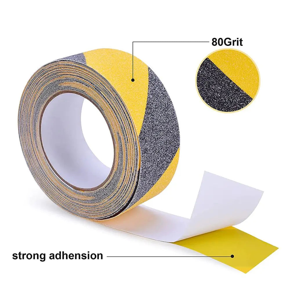 1Roll 5M Non Slip Safety Grip Tape Anti-Slip Indoor Outdoor Stickers Strong Adhesive Safety Traction Tape Stairs Floor