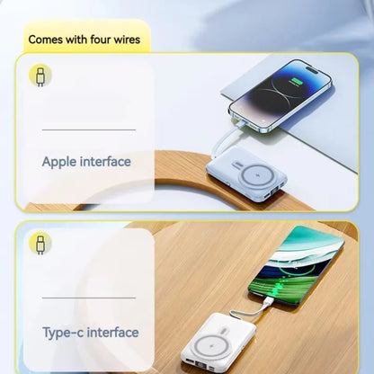 PD 20W Fast Charging 10000mAh Portable Phone Charger Power Station Power Bank Magnetic  Wireless Charger  Power bank