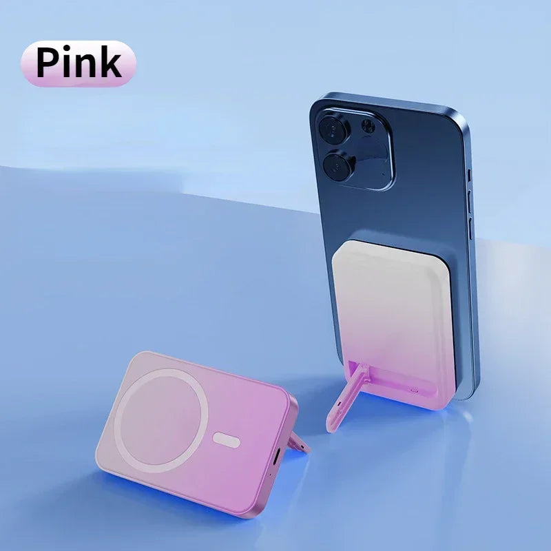 50000mAh Large Capacity Portable Magnetic Power Bank Wireless Charging Charger External Battery 20W PD Fast Charging for iPhone