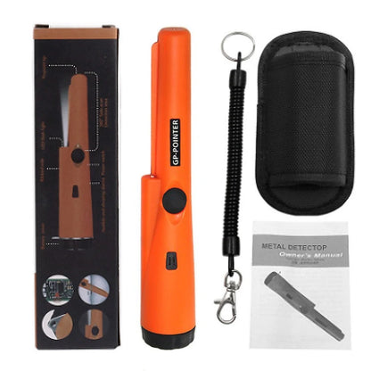 Metal Detector Outdoor Adventure Handheld Metal Detector Pinpointer   Finder Waterproof 360° Side Scan Metal Detector Rod