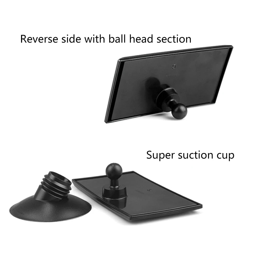 1X  Baby Car Mirror Rotatable Wide Anti-drop Durable Rearview Mirror With Suction Cup For Back Seat High Quality Car Accessories