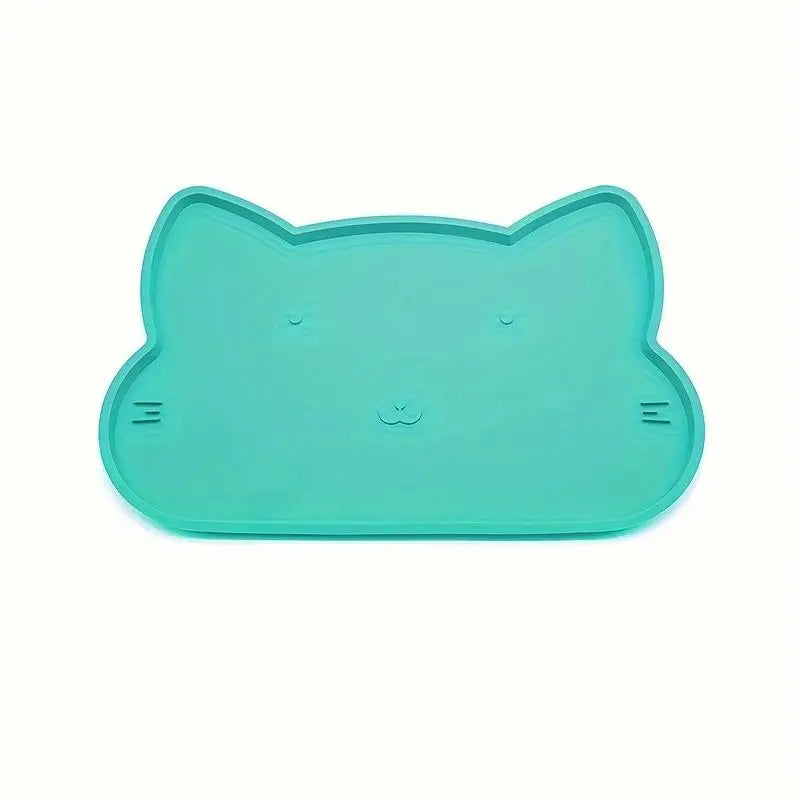 Silicone Pet Feeding Dog Cat Bowl Food Mat Non-Stick Waterproof Pet Food Feeding Pad Puppy Feeder Tray Water Cushion Placemat