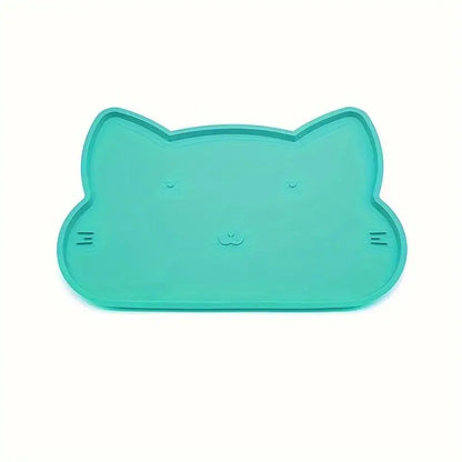 Silicone Pet Feeding Dog Cat Bowl Food Mat Non-Stick Waterproof Pet Food Feeding Pad Puppy Feeder Tray Water Cushion Placemat