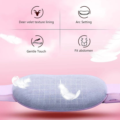 Menstrual pain relief waist massager, can alleviate pain in the uterus, abdomen, and waist, a gift for women and girls