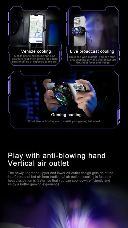 Original Black Shark Cooler 4 3 Pro 4Pro Smart FunCooler For xiaomi black shark nubia lenovo phone