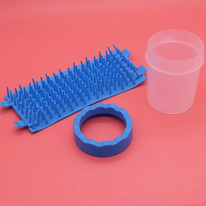 Portable Paw Cleaner Cup - 3-Size Silicone Pet Foot Washer for Dogs & Cats, Summer Outdoor Mud Remover 